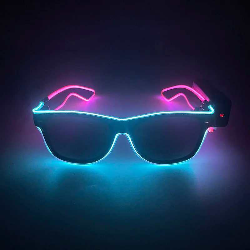 Glow In The Dark Party Glasses - New Cool Wireless Glowing LED Light