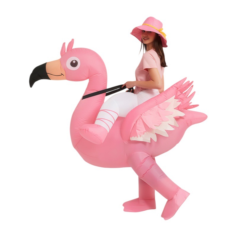 Costumes - Pink Flamingo Inflatable Costumes Cartoon Animal