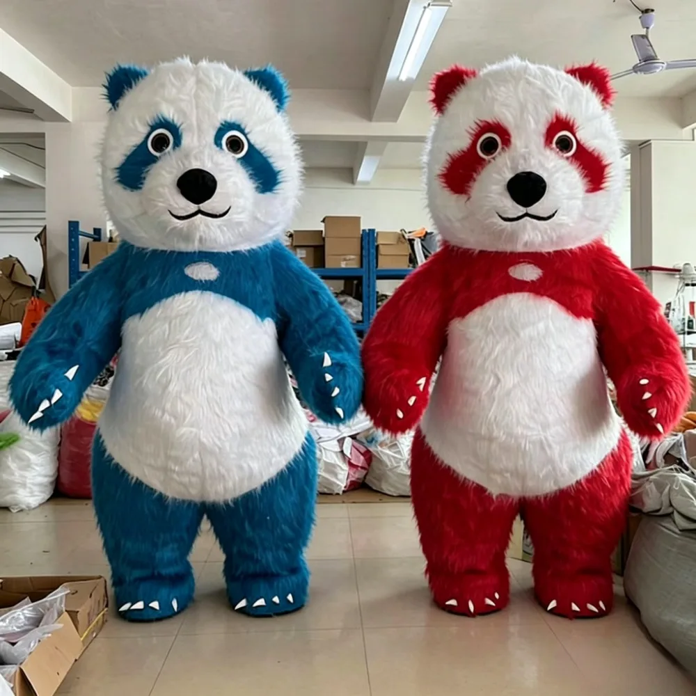 Costumes - Colorful Giant Panda Inflatable Mascot Costume