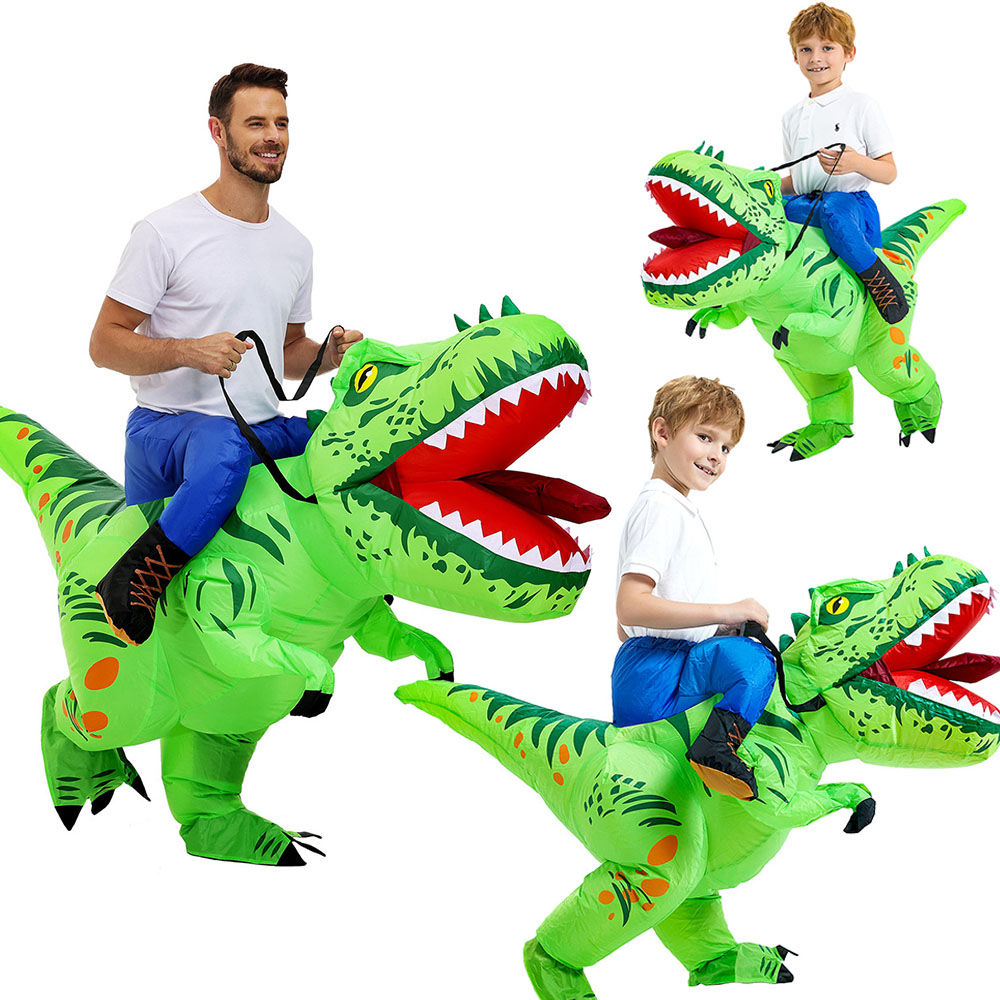 Children/Adults Dinosaur Infla - Inflatable Dinosaur Costume Adult recension och pris