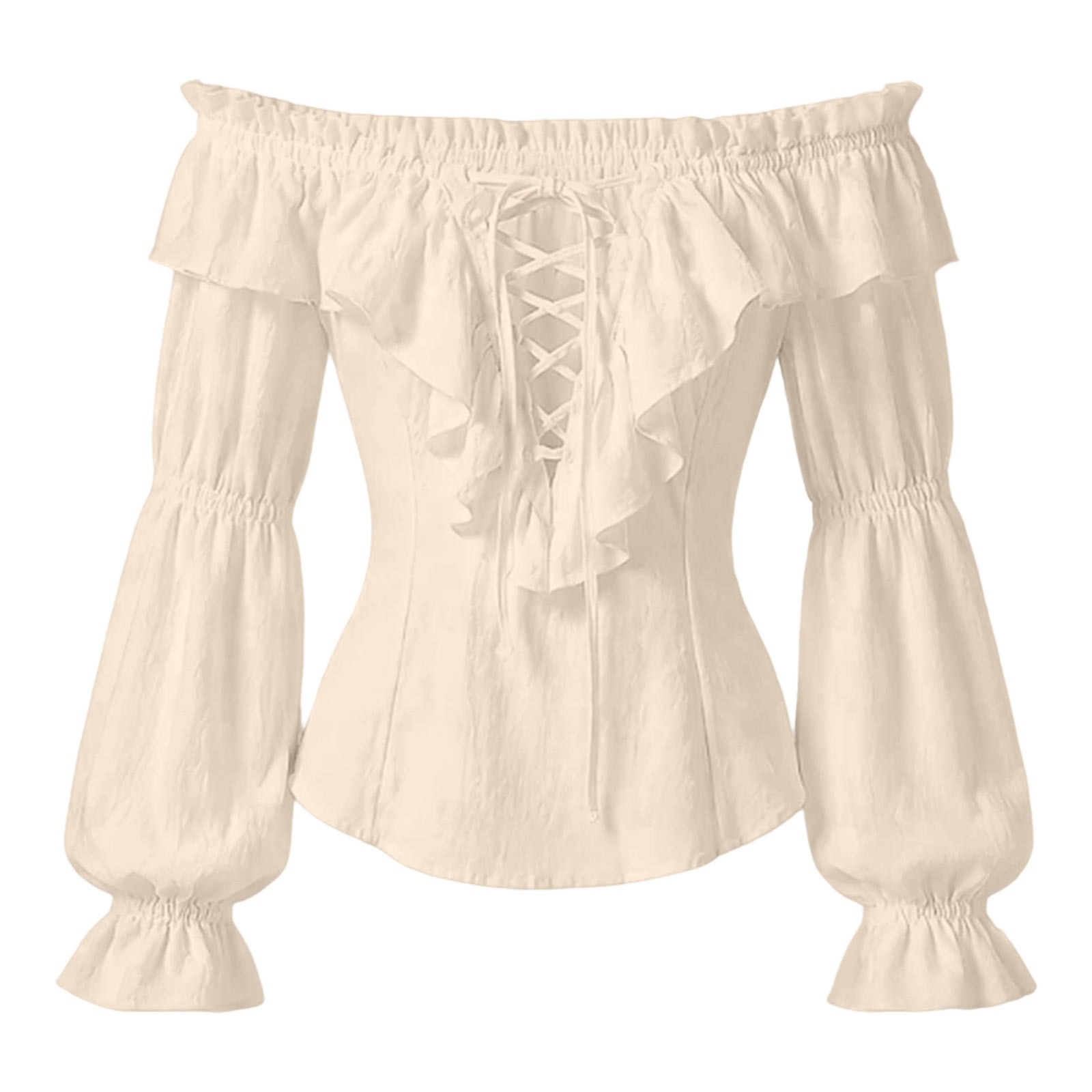 Pirate Blouse Women Medieval P - Costumes recension och pris