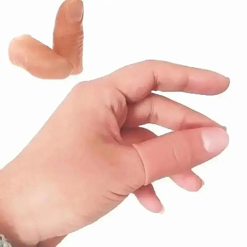 5Pcs/Set Hot Fakes Soft Thumb  - Thumb Tip Magic Trick Set recension och pris