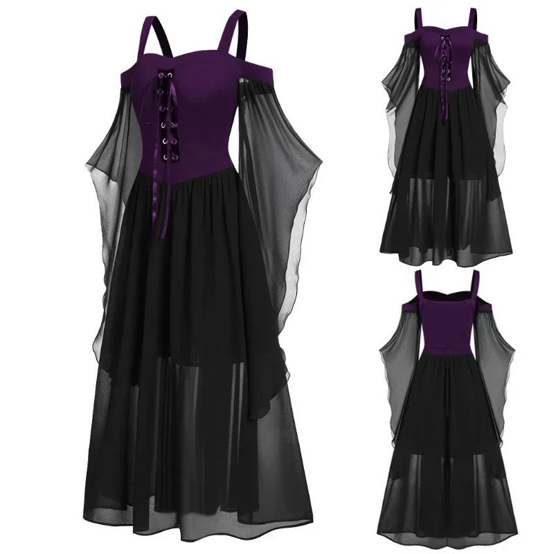 New Medieval Witch Dress for W - Medieval Renaissance Dress Women recension och pris