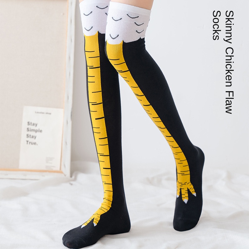 1-20Pairs Funny 3D Chicken Cla - Funny Chicken Leg Socks recension och pris