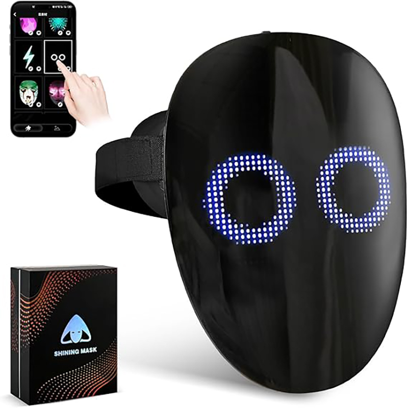 Led Mask with Voice Recognitio - Led Purge Mask Halloween recension och pris