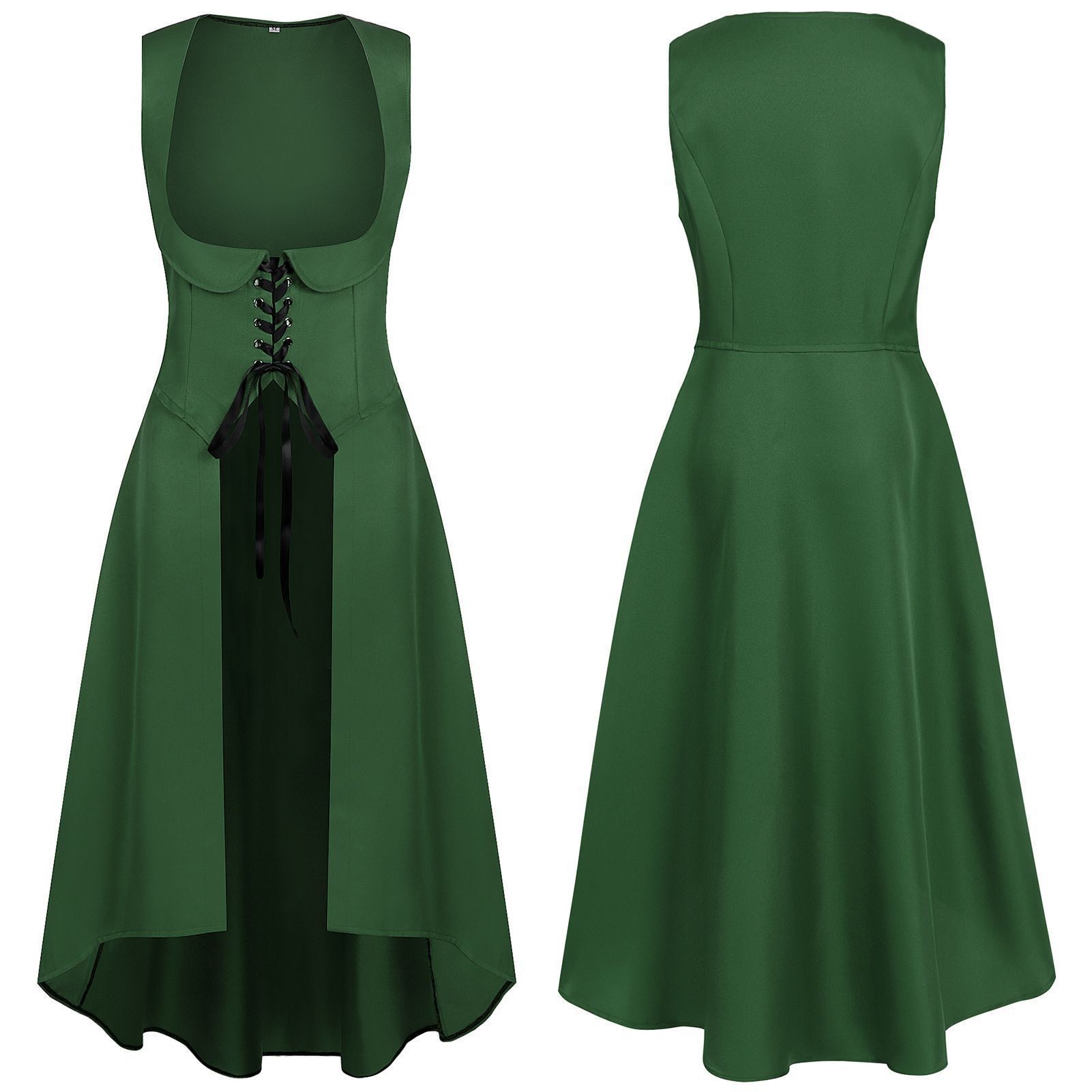 Long Dress Cosplay Costume Dre - Medieval Renaissance Dress Women recension och pris