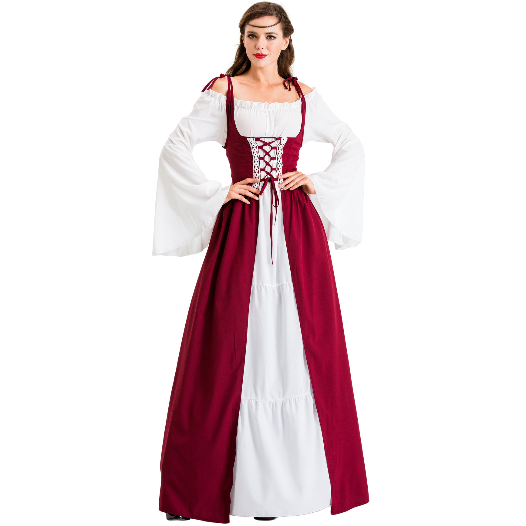 Lady Medieval Princess Dress R - Medieval Renaissance Dress Women recension och pris