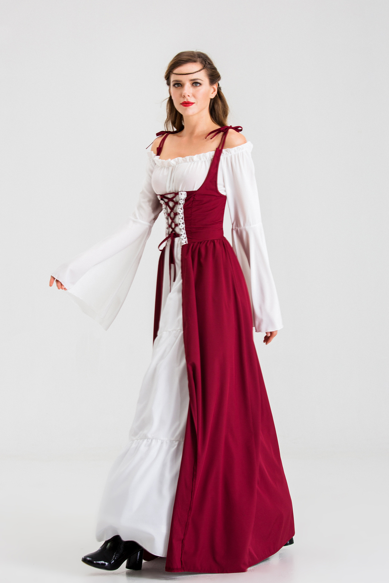 Lady Medieval Princess Dress R - Medieval Renaissance Dress Women recension och pris