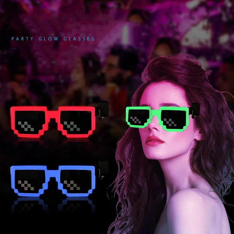 Wireless LED Light Up Glasses  - Glow In The Dark Party Glasses recension och pris