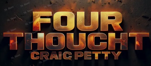 Four Thought By Craig Petty Ma - Magic Tricks recension och pris