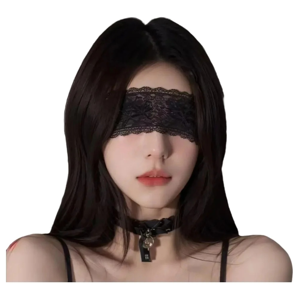 Sexy Lace Eye Mask Black Flora - Party Supplies recension och pris