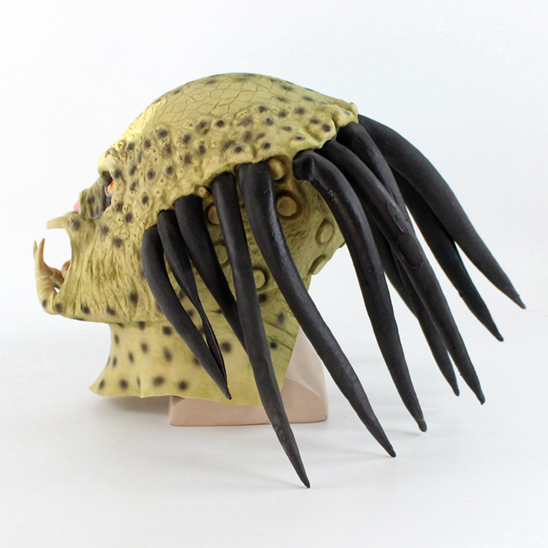 Latex Predator Head Mask Reali - Latex Alien Mask Realistic recension och pris