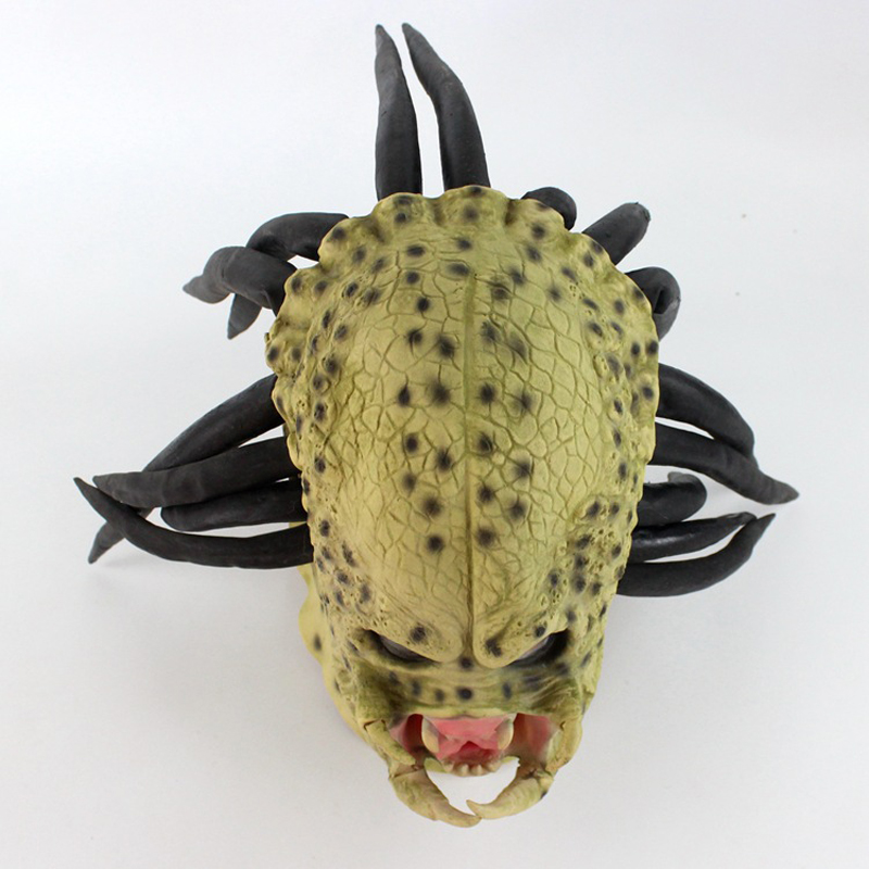 Latex Predator Head Mask Reali - Latex Alien Mask Realistic recension och pris