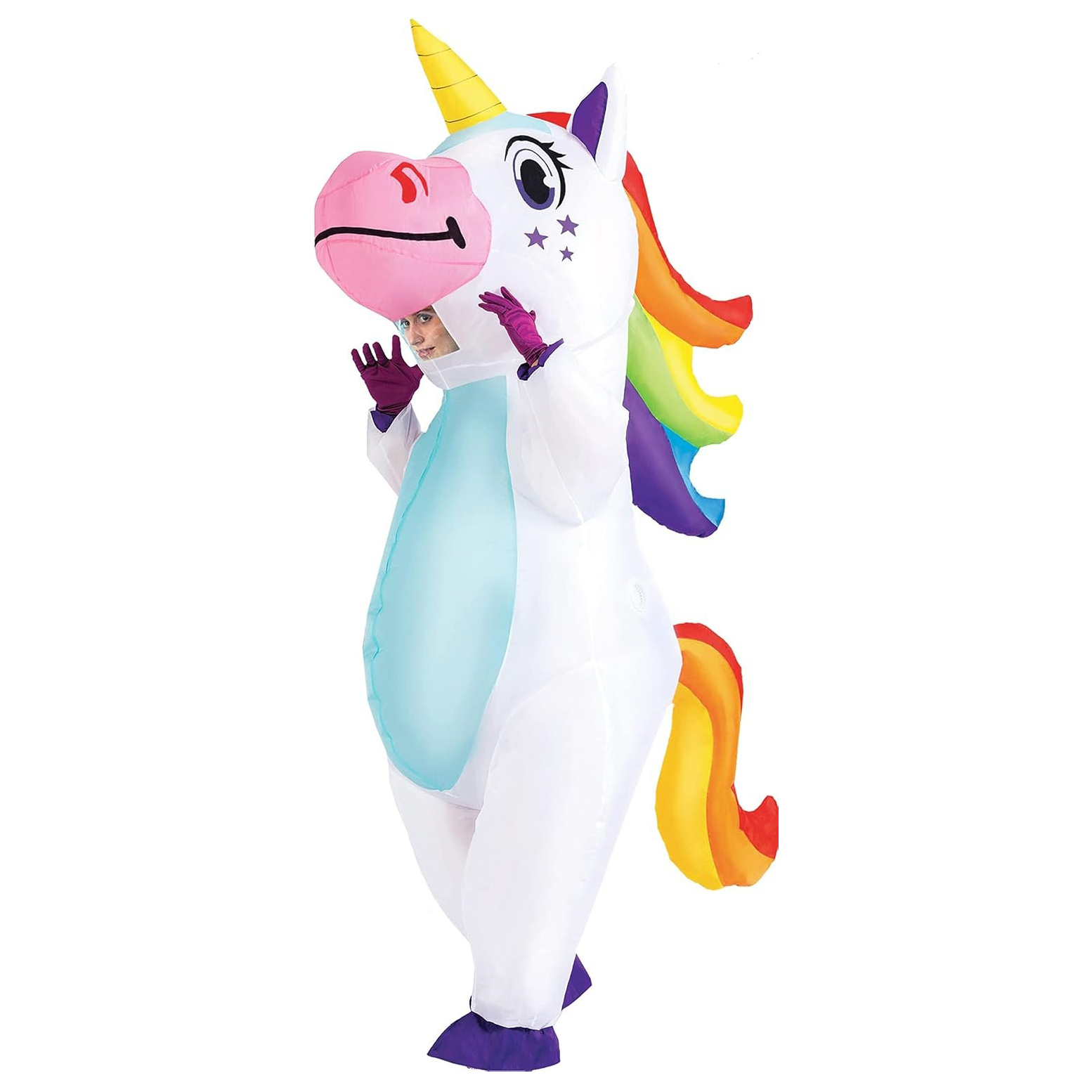 Inflatable Unicorn Costume Adu - Costumes recension och pris