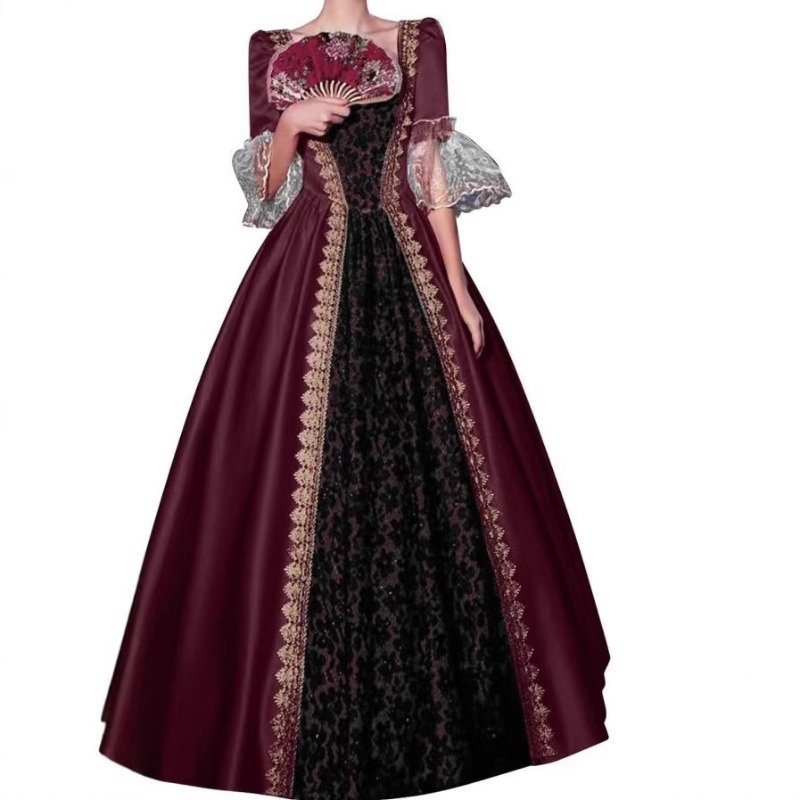S‑5XL Women New Medieval Renai - Medieval Renaissance Dress Women recension och pris