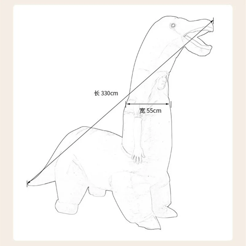 2024 New Inflatable Dinosaur C - Inflatable Dinosaur Costume Adult recension och pris