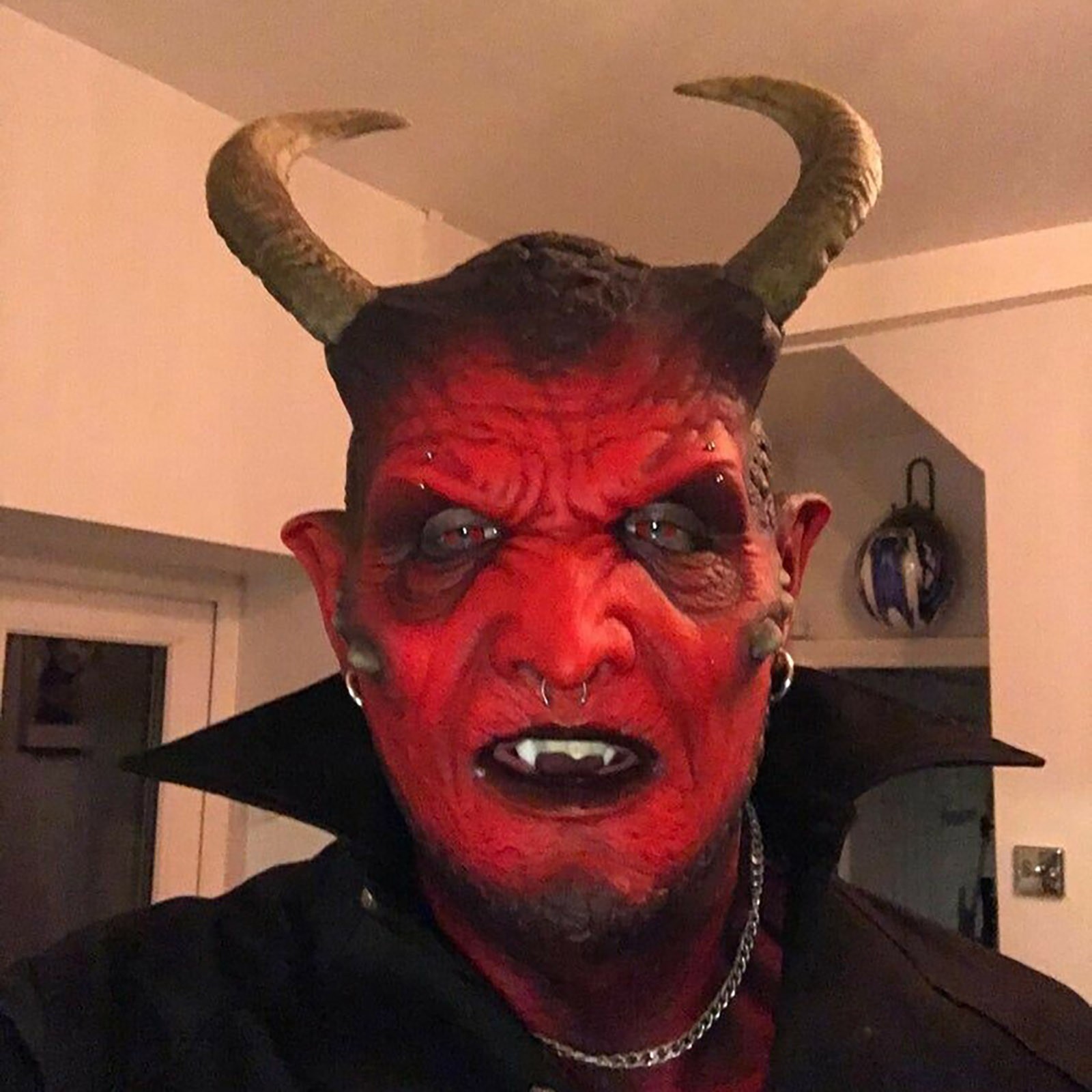 kari-Demon Latex Mask Devil Re - Prank Toys recension och pris