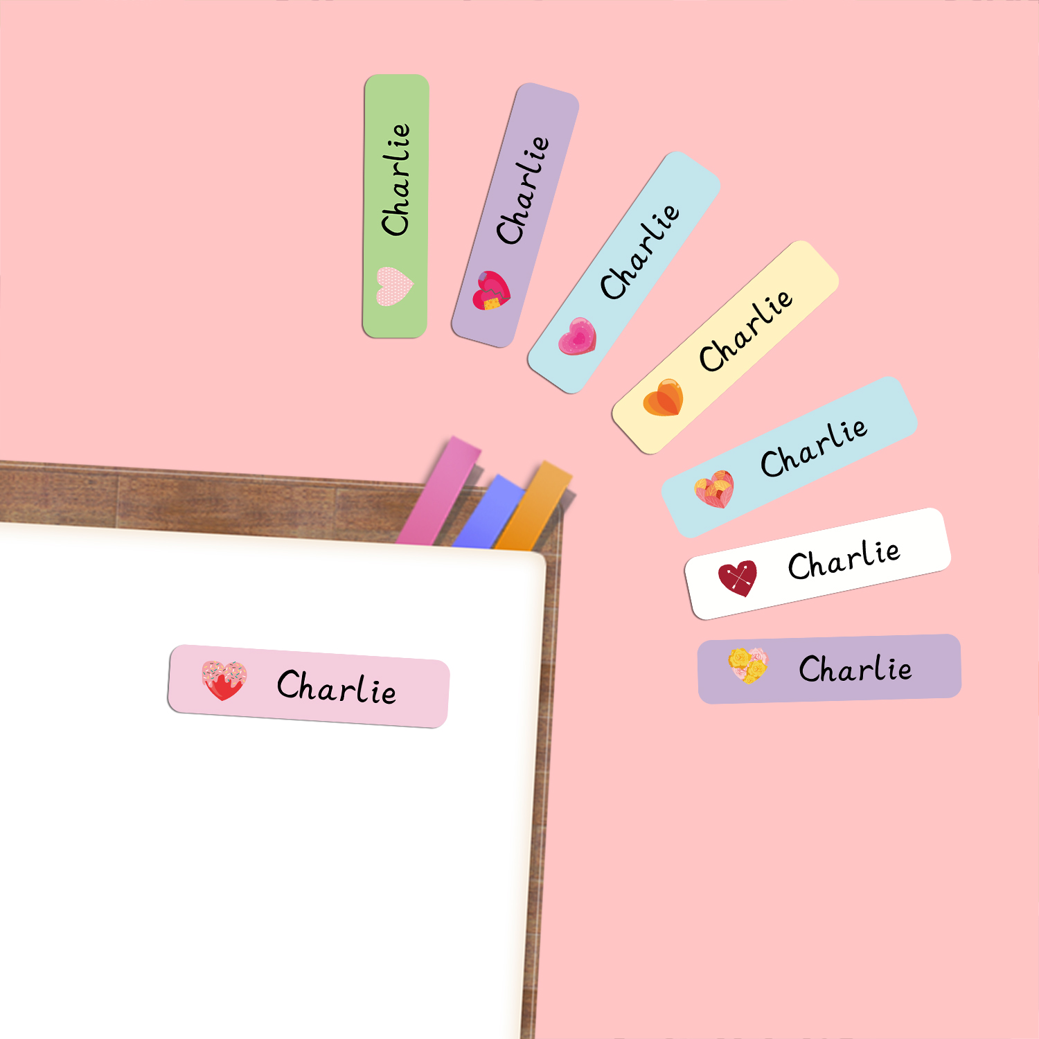 Personalized Heart Shape Name  - Party Supplies recension och pris