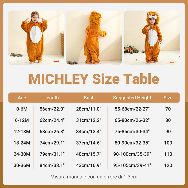 MICHLEY Monkey Lion Capybara B - Spiderman Jumpsuit Kids recension och pris