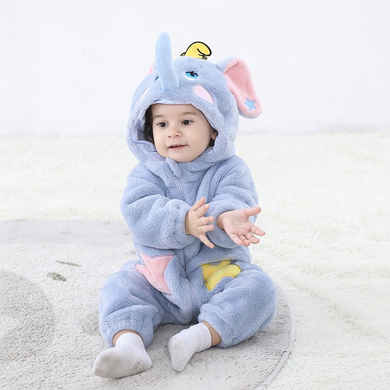 Lovely Elephant Newborn Baby R - Spiderman Jumpsuit Kids recension och pris