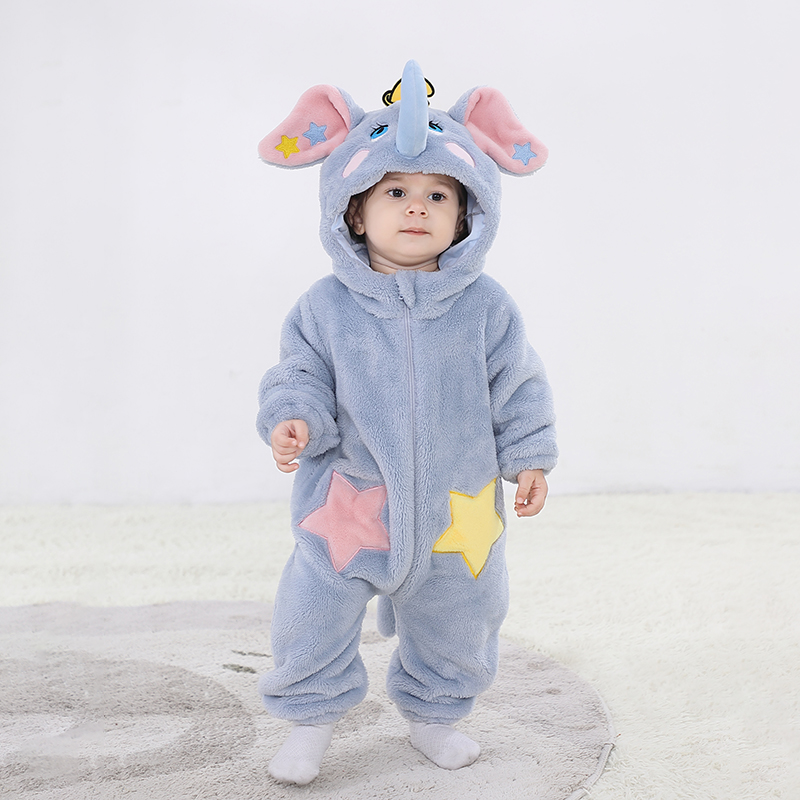 Lovely Elephant Newborn Baby R - Spiderman Jumpsuit Kids recension och pris