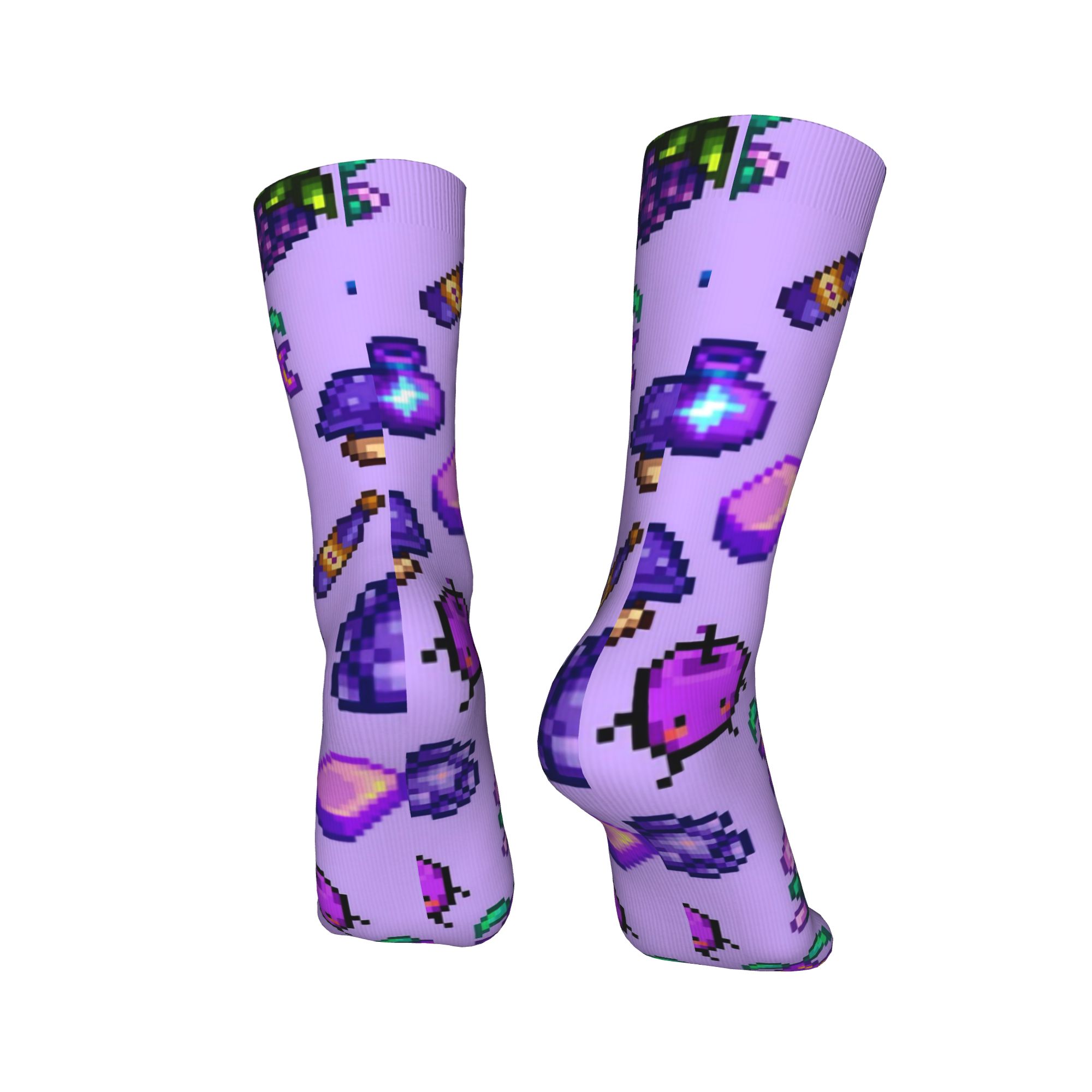 Stardew Valley Animals Chicken - Funny Chicken Leg Socks recension och pris