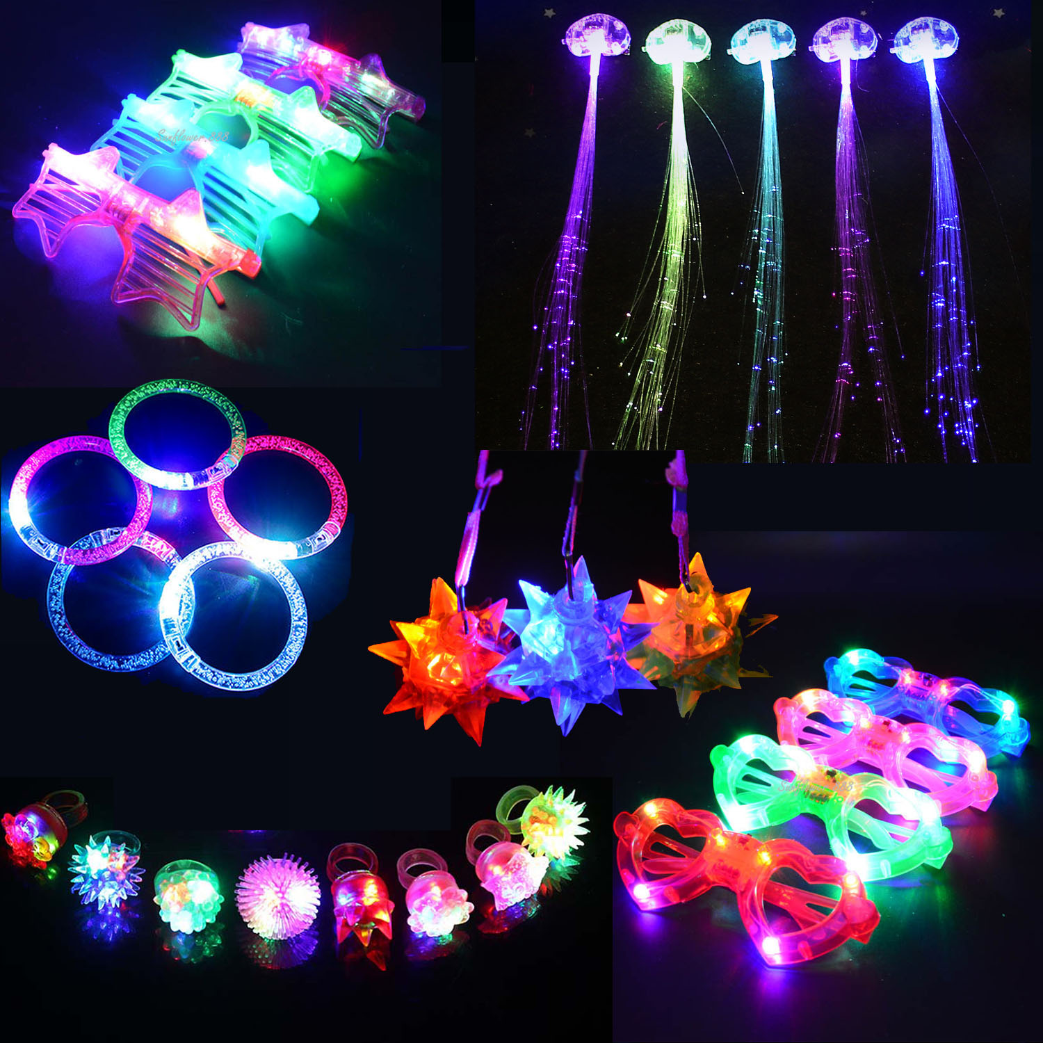 29pcs Light Glow Party Favor T - Glow In The Dark Party Glasses recension och pris