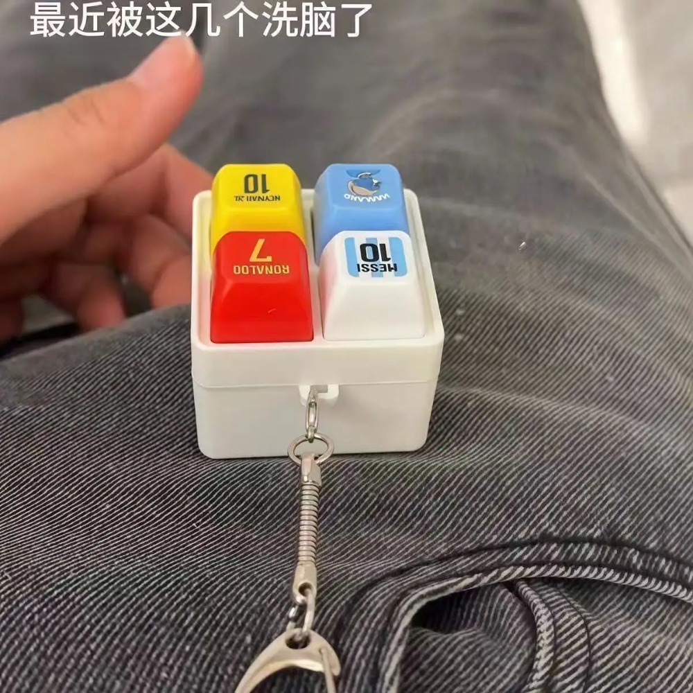 Haaland Fun Button Keychain So - Prank Toys recension och pris