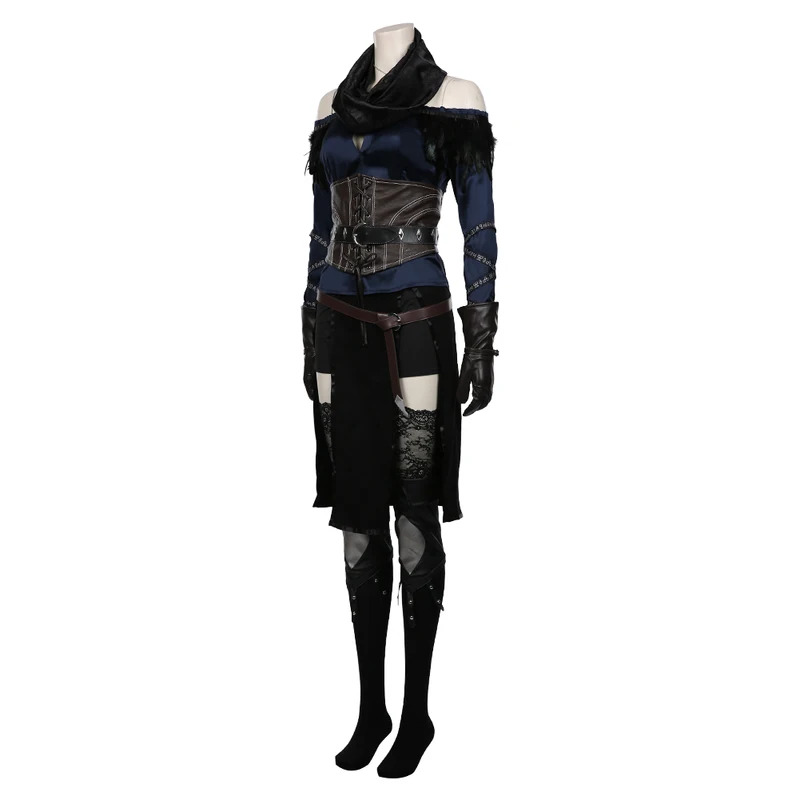 Yennefer Cosplay Fantasia Cost - Medieval Renaissance Dress Women recension och pris