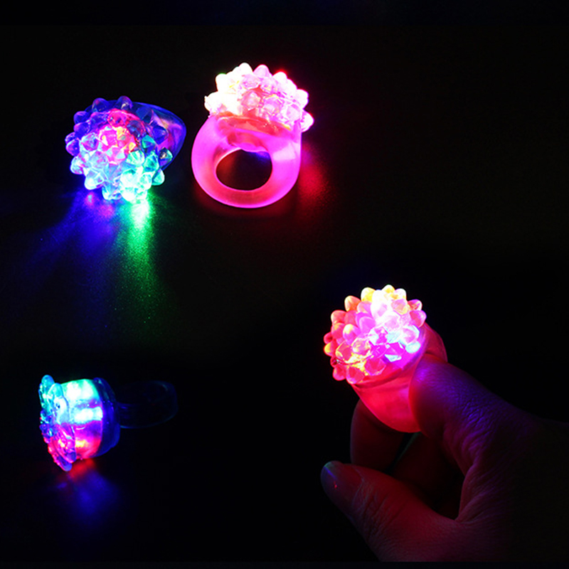 20/30/50pcs Glowing Rings LED  - Glow In The Dark Party Glasses recension och pris
