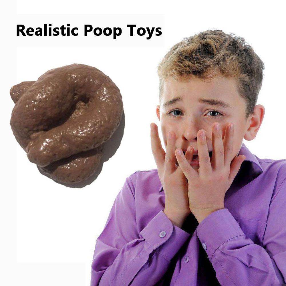 Prank Realistic Fake Shit Toys - Fake Poop Gag Gift recension och pris