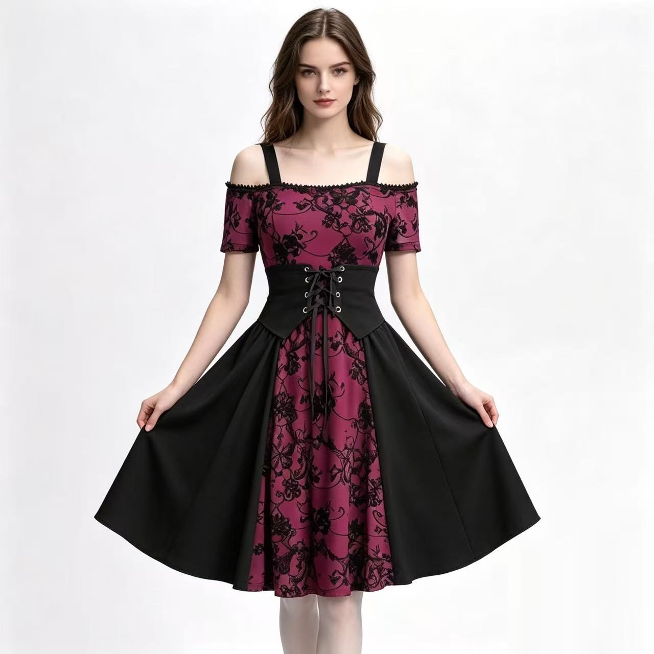 2026 Women's Medieval Gothic P - Medieval Renaissance Dress Women recension och pris