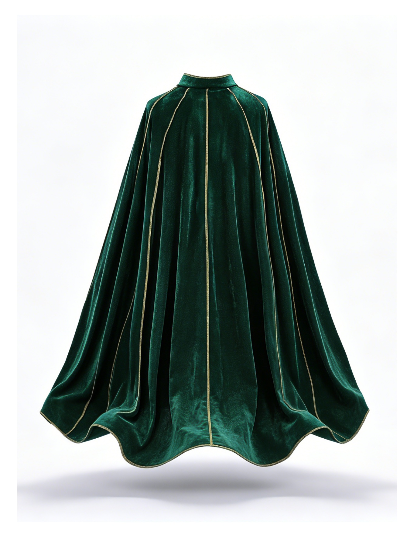 Women Vintage Green Velvet Cap - Medieval Renaissance Dress Women recension och pris