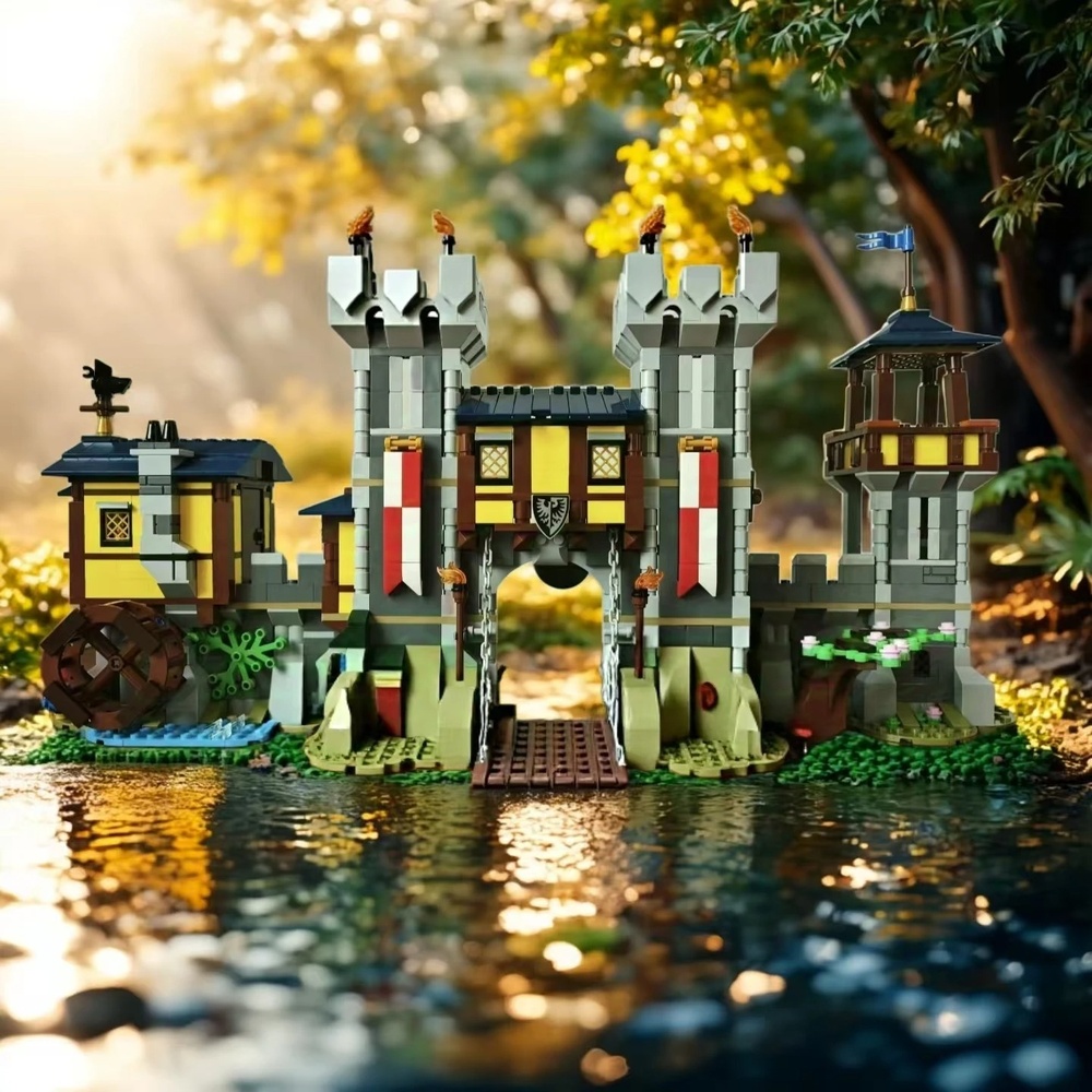 1426pcs New Medieval Castle Ar - Novelty Gifts recension och pris