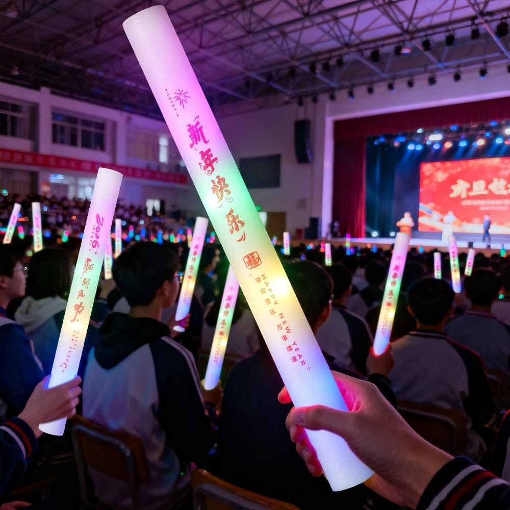 Atmosphere Props Colorful Spon - Flashing Led Foam Sticks Party recension och pris