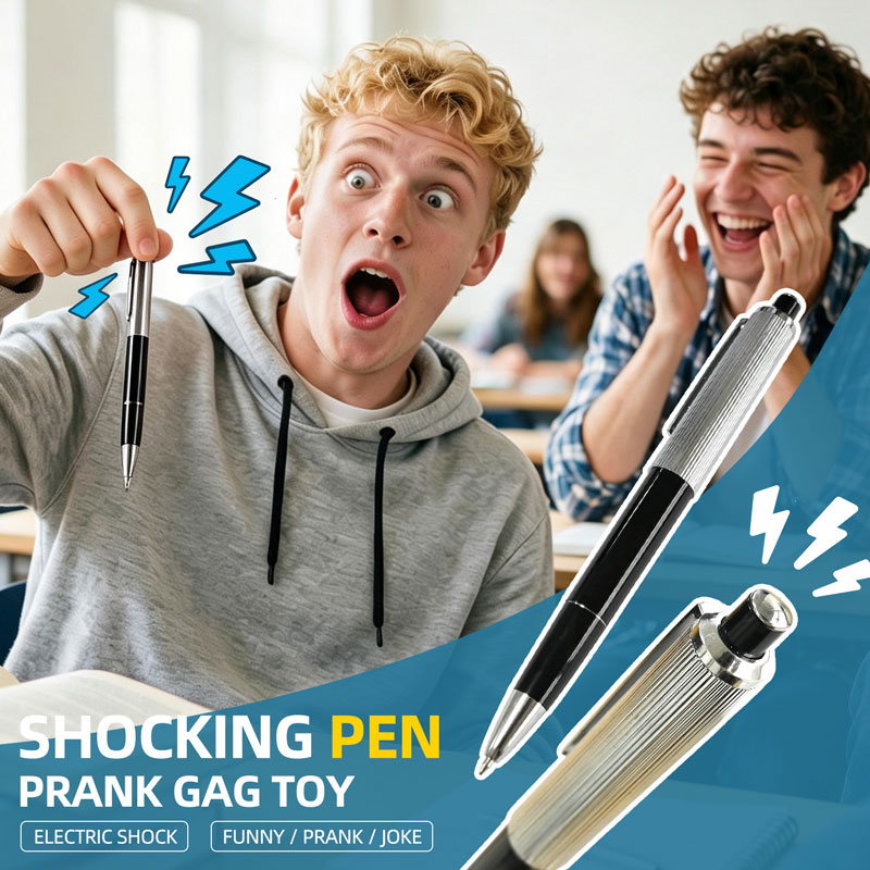 Electric Shock Ballpoint Pen P - Shock Pen Prank Toy recension och pris