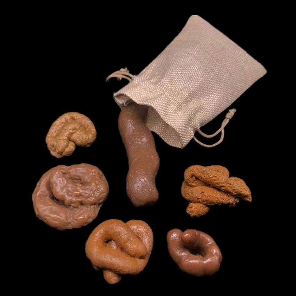 6Pcs Joke Tricky  Antistress G - Fake Poop Gag Gift recension och pris