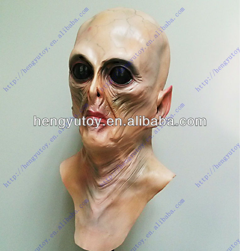 Deluxe Alien Mask Realistic La - Latex Alien Mask Realistic recension och pris