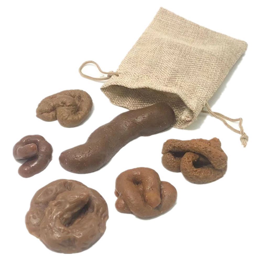 6Pcs Joke Tricky  Gadget Squis - Fake Poop Gag Gift recension och pris