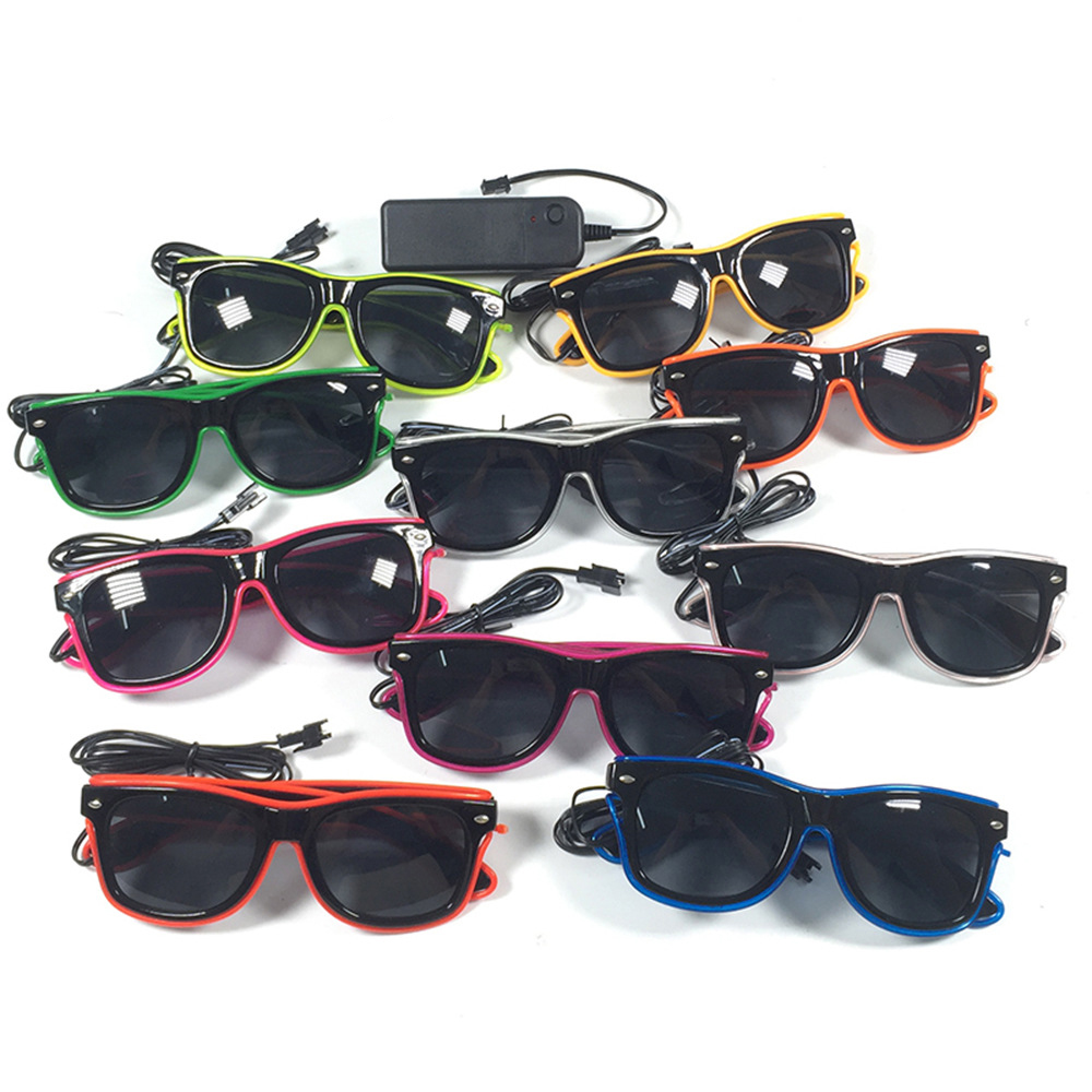 1PC Flashing EL Wire Led Glass - Glow In The Dark Party Glasses recension och pris