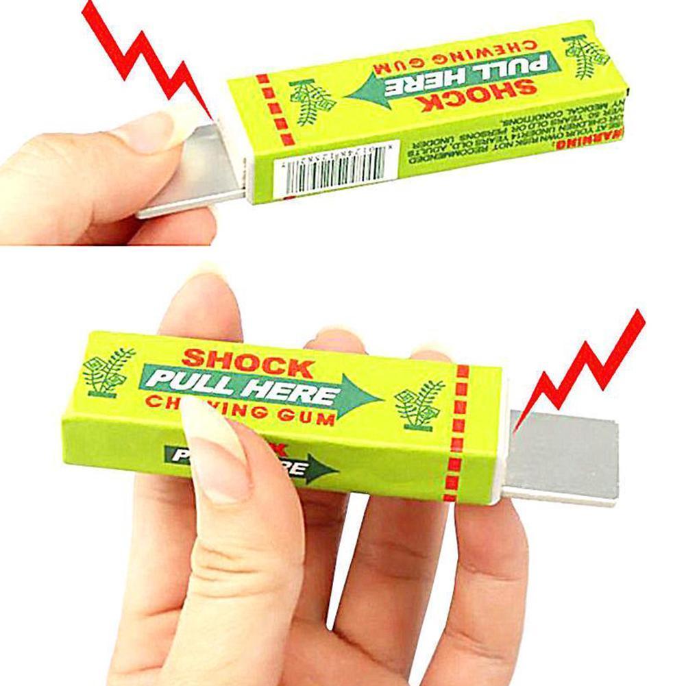 Electric Shock Joke Chewing Gu - Shock Pen Prank Toy recension och pris